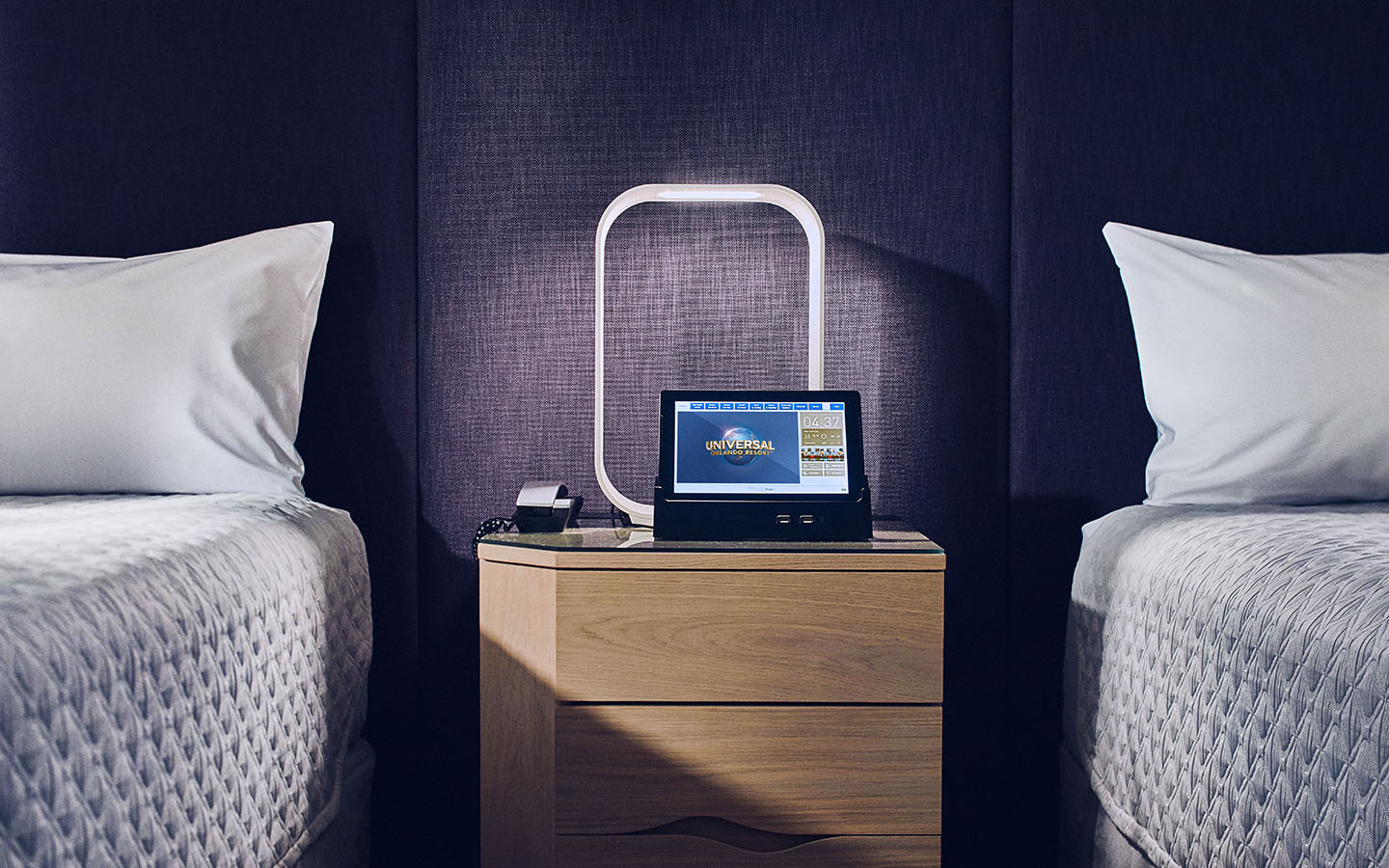 Universals-Aventura-Hotel-Guest-Room-Tablet