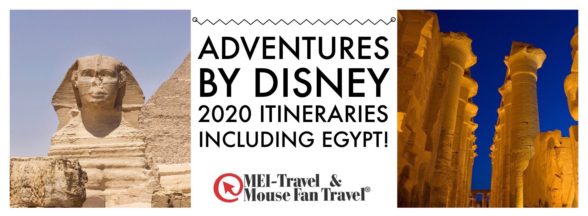 2020 Adventures By Disney Itinerary Updates - Egypt!