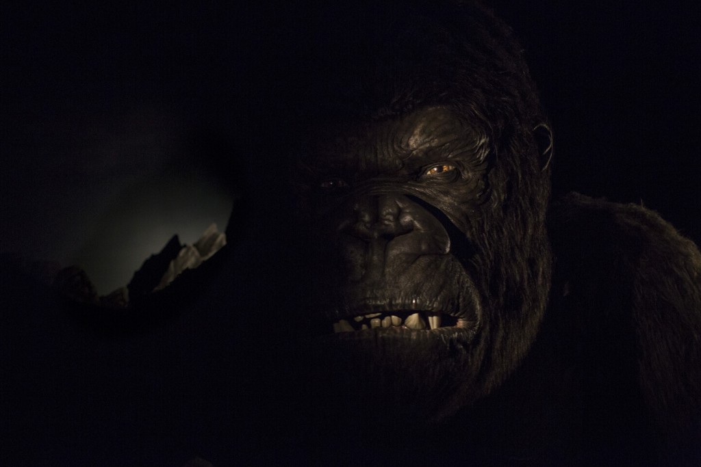 Face-to-face encounter with King Kong in Universal Orlando's Skull Island: Reign of Kong