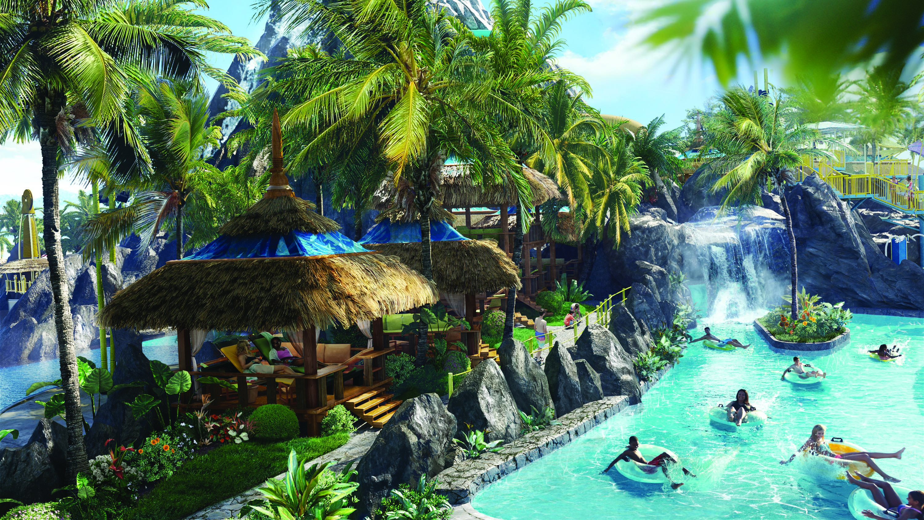 Volcano Bay Details: Premium Seating and Cabanas Take Relaxation to the Next Level