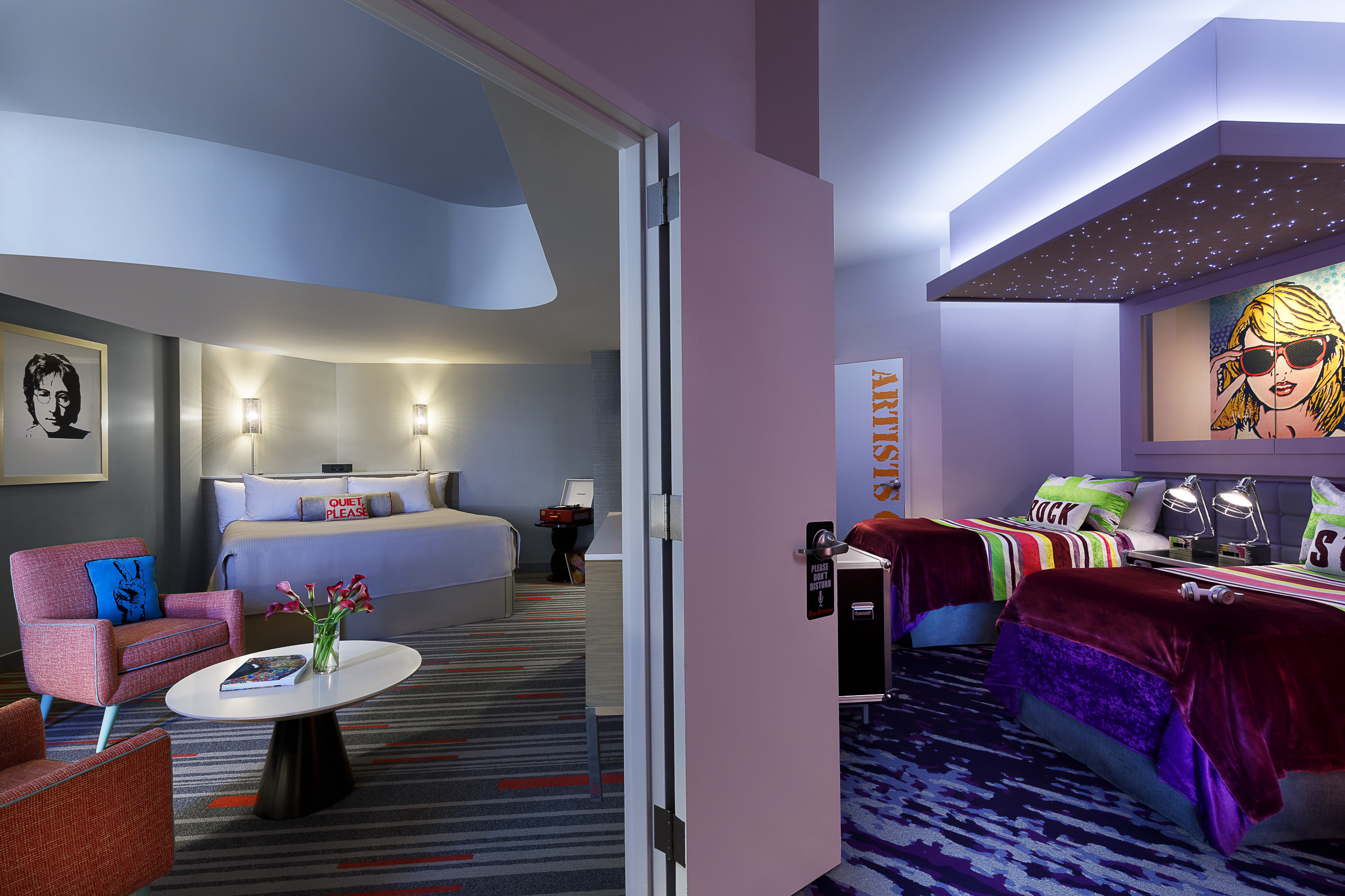 Now Premiering at Universal Orlando's Hard Rock Hotel - Future Rock Star Suites